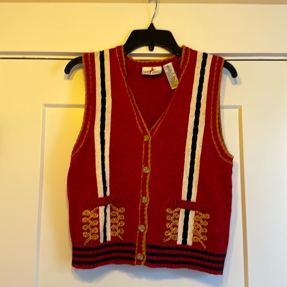 Crazy Horse Sweater Vest
